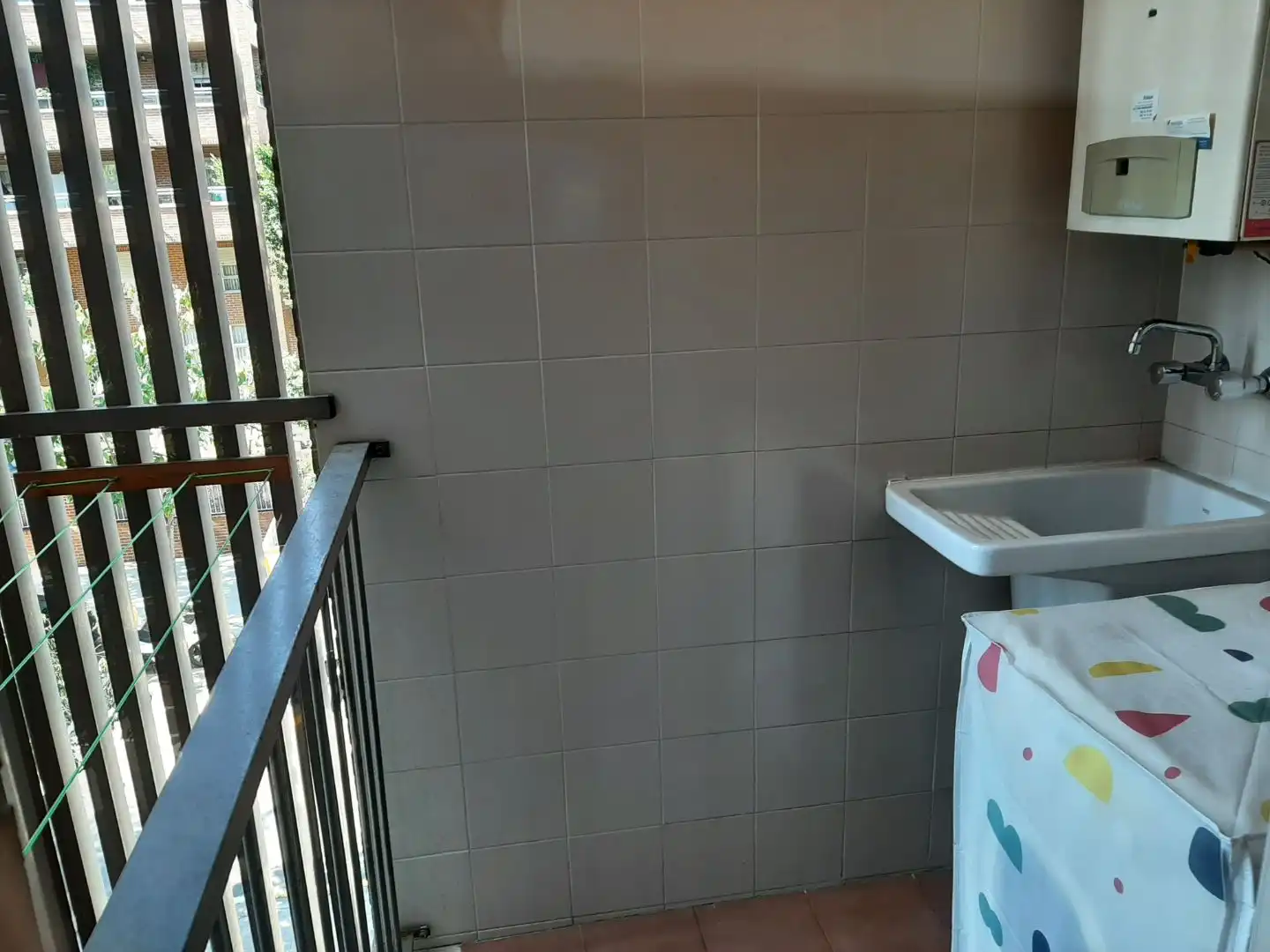 Balcony of Flat for sale in  Valencia Capital  with Air Conditioner and Terrace