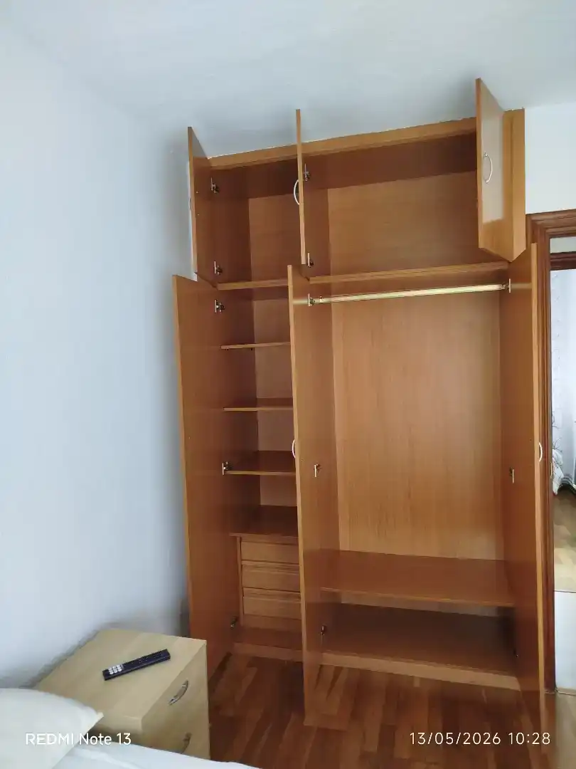 Bedroom of Flat for rent in Santander  with Private garden, Parquet flooring and Storage room