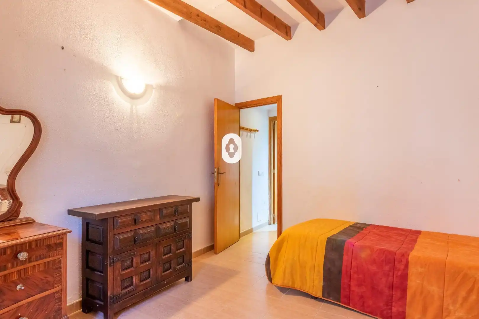 Bedroom of Detached homes for sale in Pollença  with Air Conditioner, Terrace and Storage room
