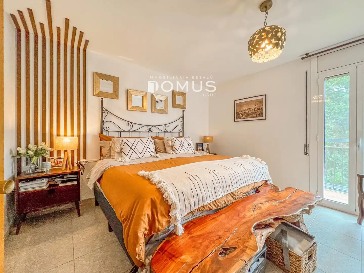 Bedroom of Houses for sale in Besalú  with Air Conditioner, Private garden and Terrace