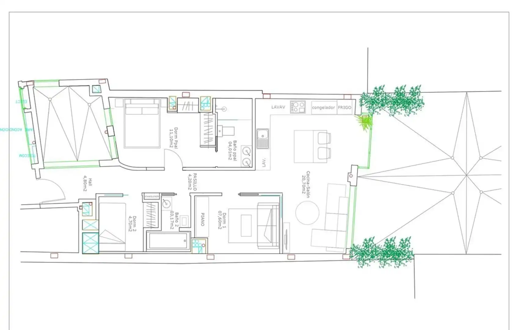 Apartament en venda en Madrid amb Aire condicionat i Terrassa