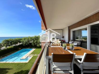 Terrace of Flat for sale in Sant Vicenç de Montalt  with Air Conditioner and Terrace