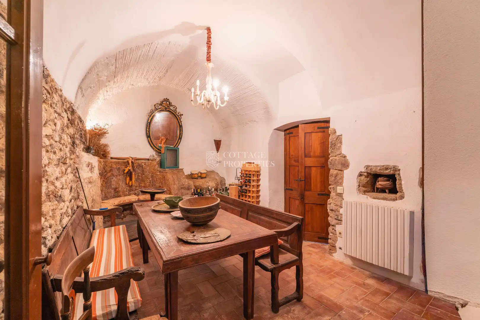 Kitchen of Country homes for sale in Foixà  with Air Conditioner, Private garden and Swimming Pool