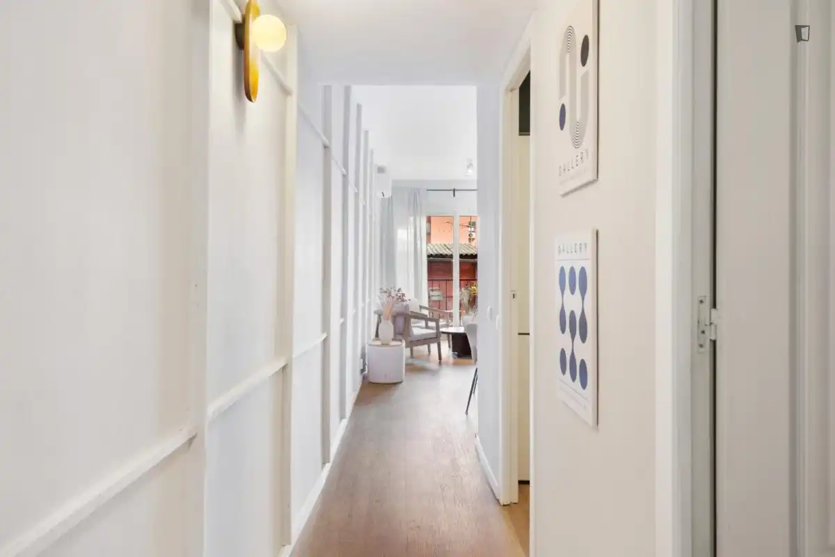 Apartamento para compartir en Barcelona con Aire acondicionado, Calefacción y Amueblado