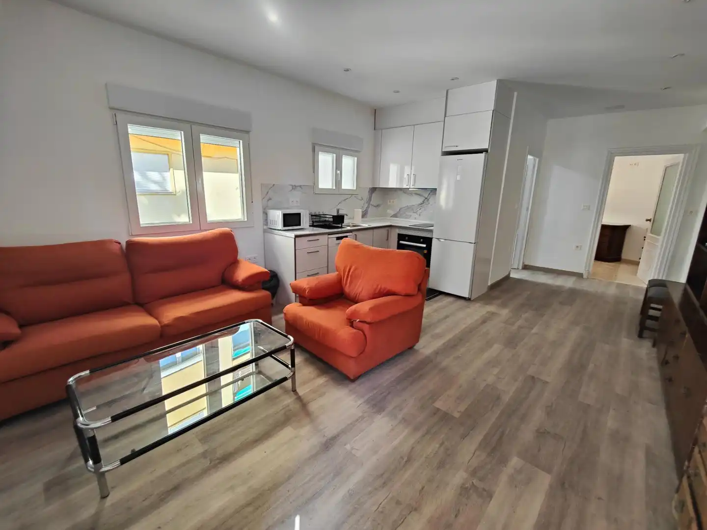 Living room of Apartments for rent in Granada  with Air Conditioner, Heating and Furnished