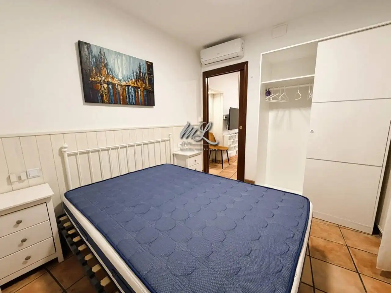 Dormitori de Casa adosada en venda en Toledo amb Aire condicionat, Calefacció i Jardí privat