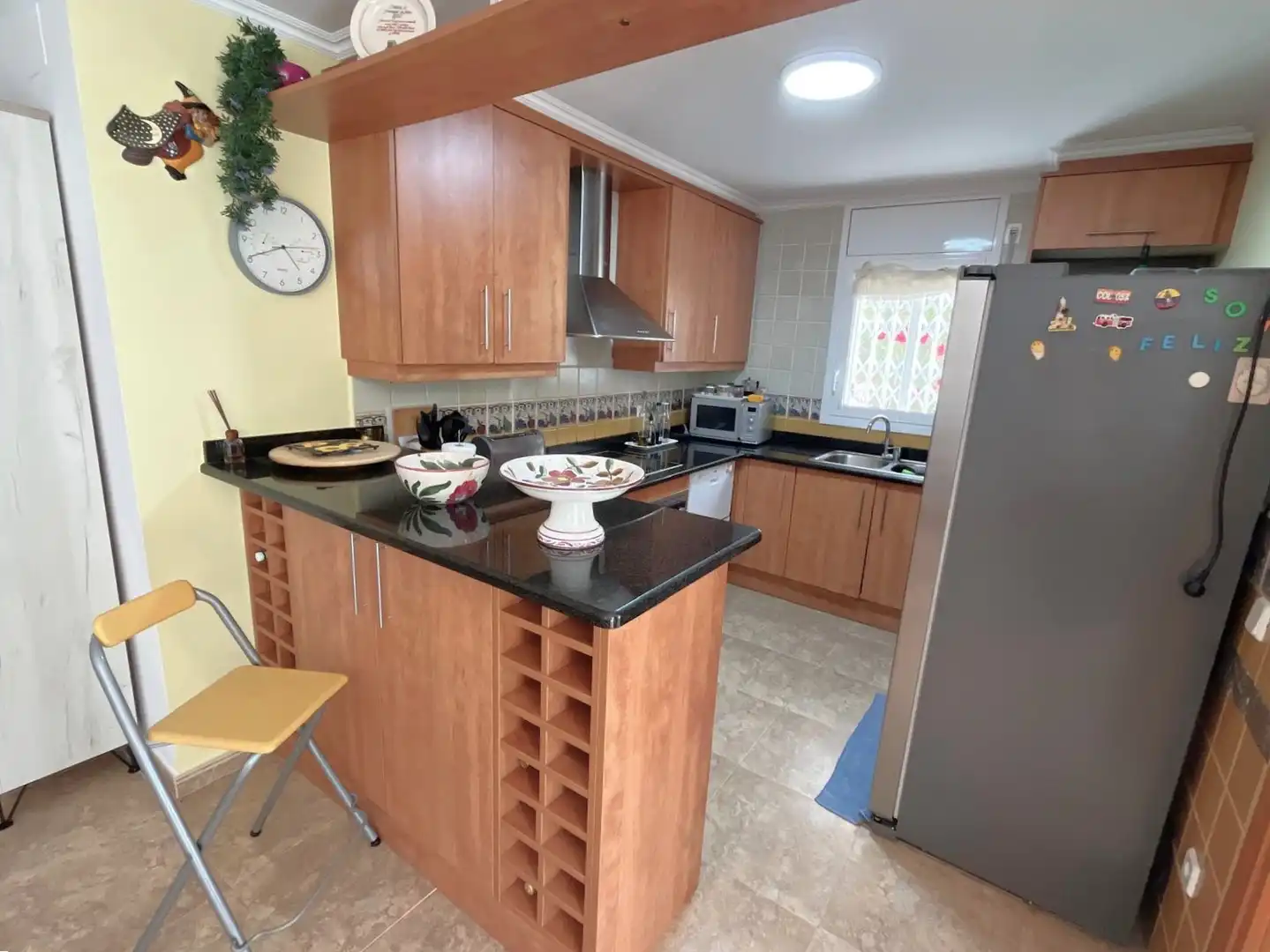 Cocina de Planta baja en venta en Castell d'Aro, Platja d'Aro i s'Agaró con Aire acondicionado, Jardín privado y Terraza
