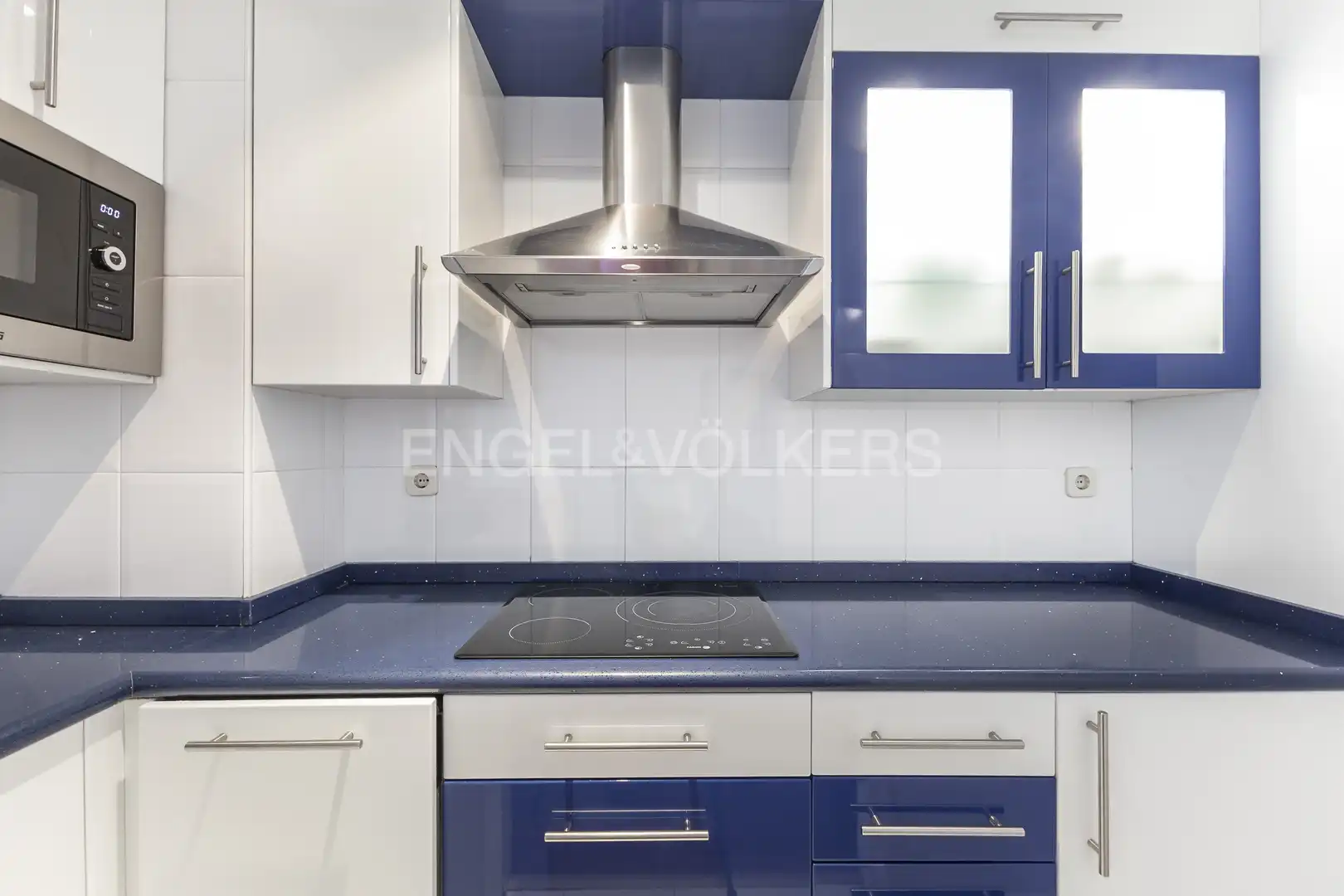 Cocina de Piso de alquiler en Madrid con Aire acondicionado, Calefacción y Amueblado
