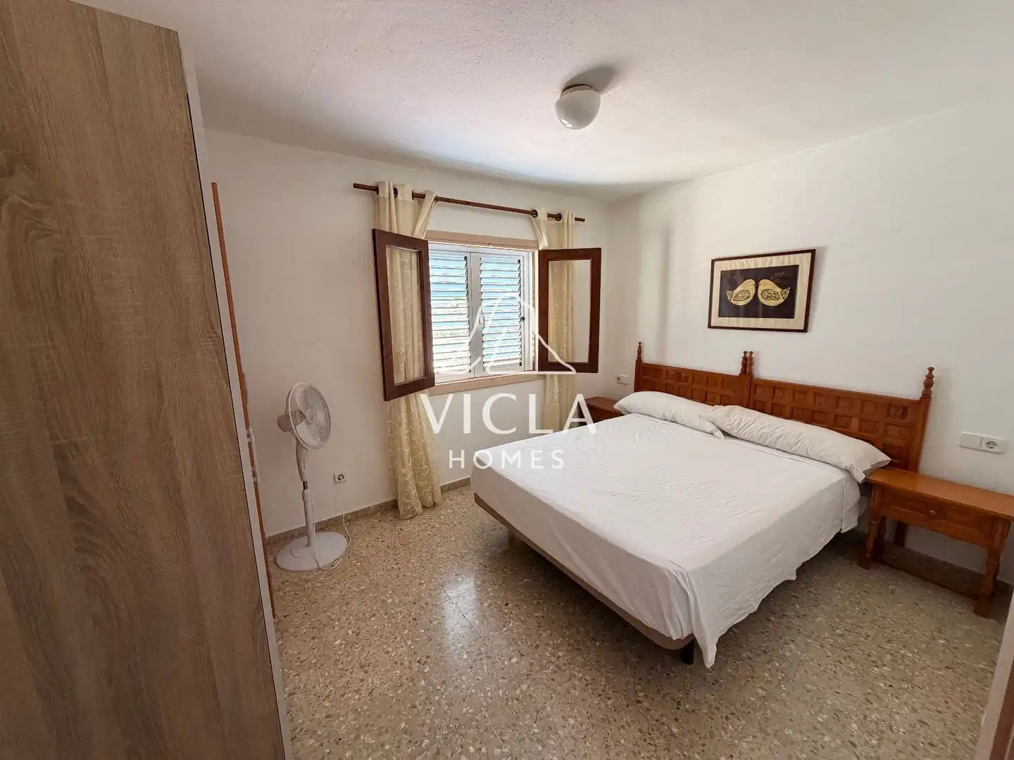 Bedroom of Flat for rent in Santa Eulària des Riu  with Heating, Furnished and Oven
