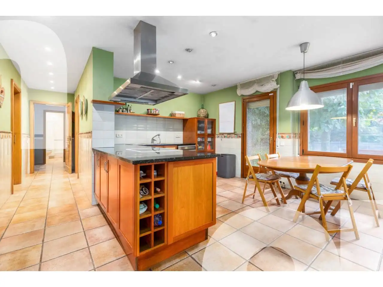 Cocina de Casa o chalet de alquiler en Santa Eulàlia de Ronçana con Calefacción, Jardín privado y Terraza