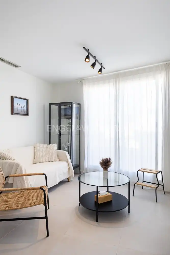 Living room of Flat for rent in Gandia  with Air Conditioner, Heating and Terrace