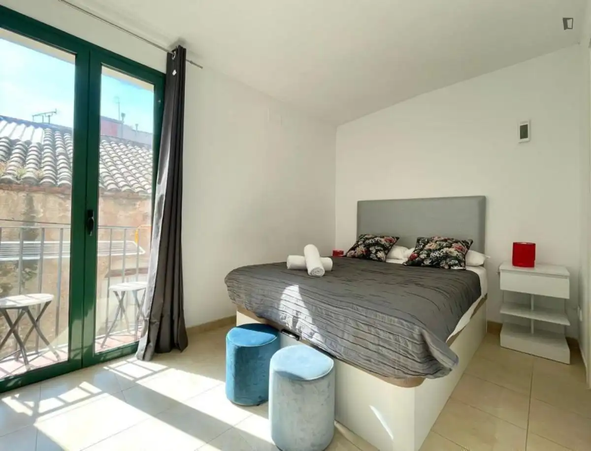 Bedroom of Apartments for rent in Barcelona  with Furnished, Oven and Washing machine