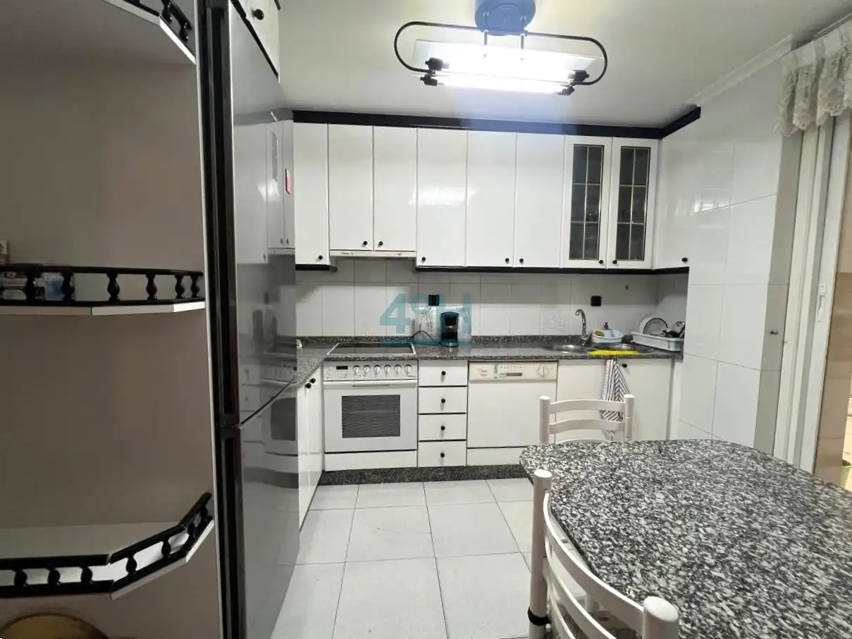 Kitchen of Flat for sale in Ourense Capital   with Heating, Parquet flooring and Storage room