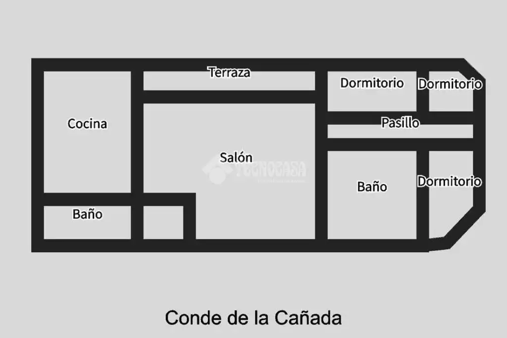 Jardí de Pis en venda en Ciudad Real amb Calefacció