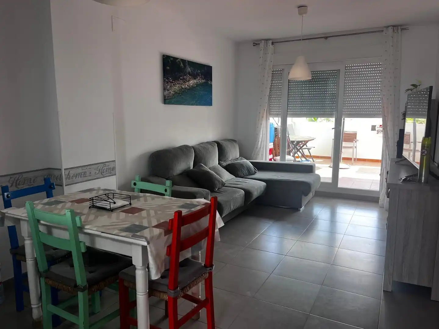 Sala de estar de Apartamento de alquiler en Torre-Pacheco con Terraza y Piscina comunitaria