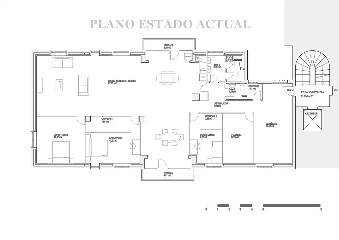 Piso con ascensor en venta en Paseo del Marqués de Monistrol, imagen 2