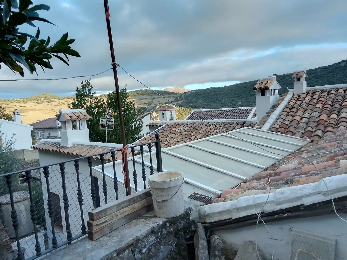 Exterior view of Country homes for sale in Villaluenga del Rosario  with Private garden, Terrace and Furnished