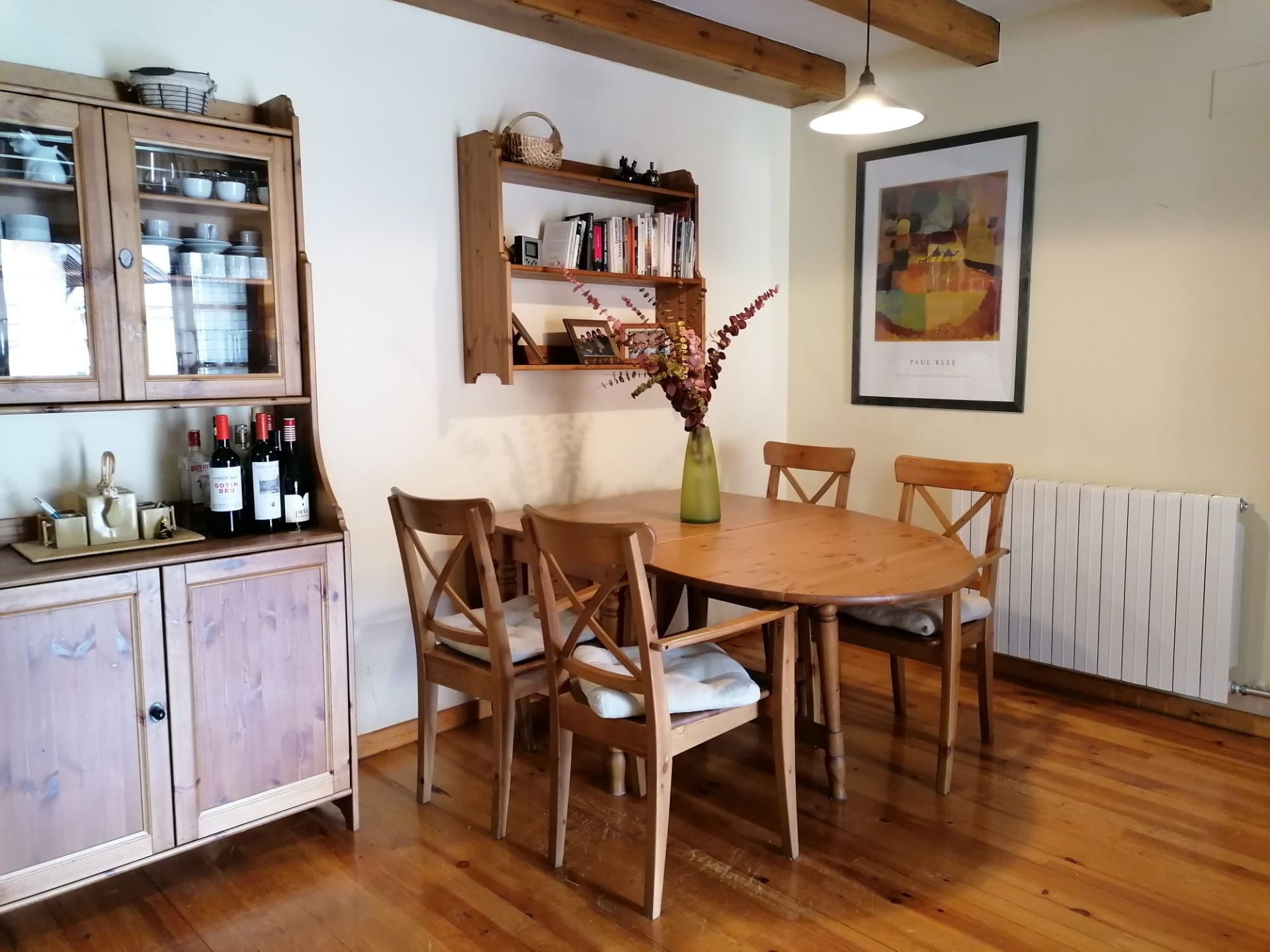 Dining room of Apartment for sale in Esterri d'Àneu  with Heating, Parquet flooring and Furnished