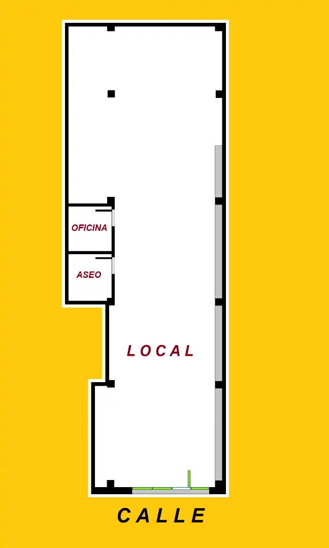 Local comercial en venda a Calle Jesús 10