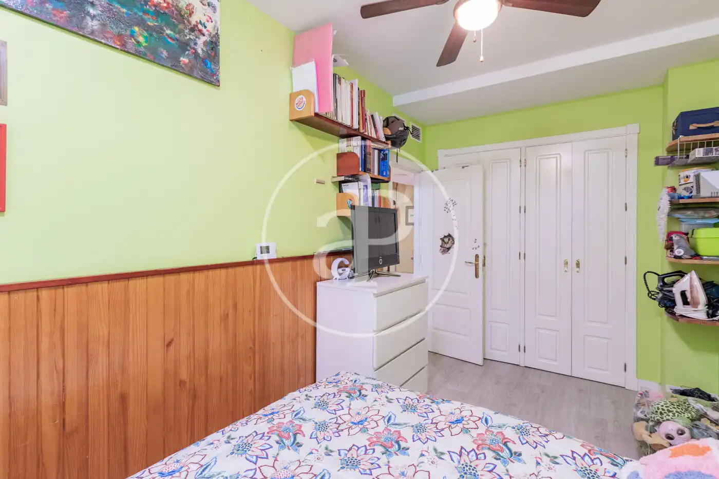 Habitación de Casa adosada en venta en San Sebastián de los Reyes con Aire acondicionado, Calefacción y Jardín privado