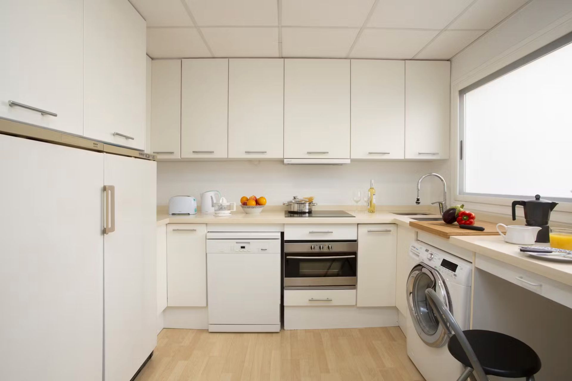 Cocina de Apartamento de alquiler en  Valencia Capital con Amueblado y Se aceptan mascotas