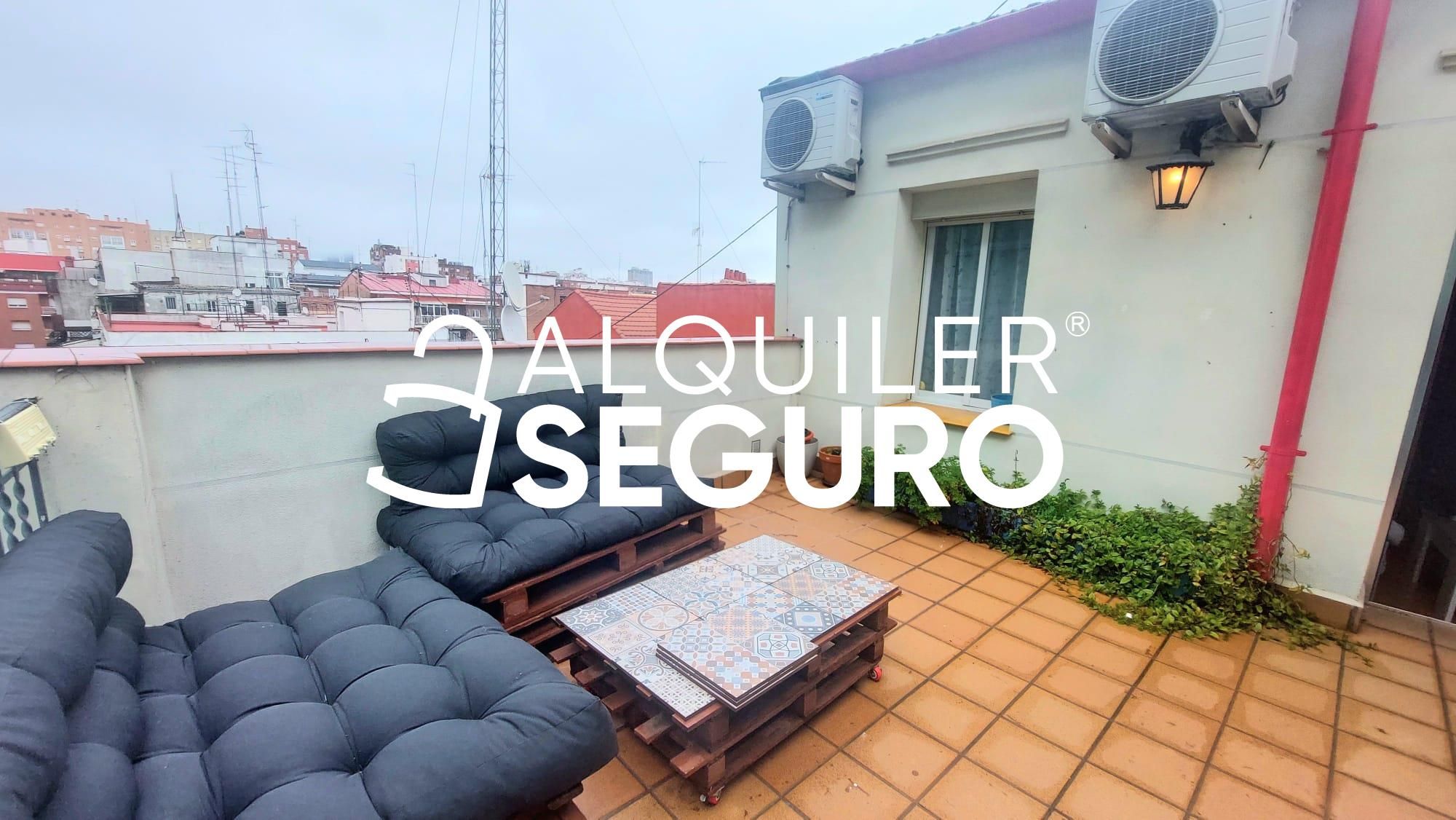 Terrassa de Àtic de lloguer en Alcorcón amb Aire condicionat i Moblat