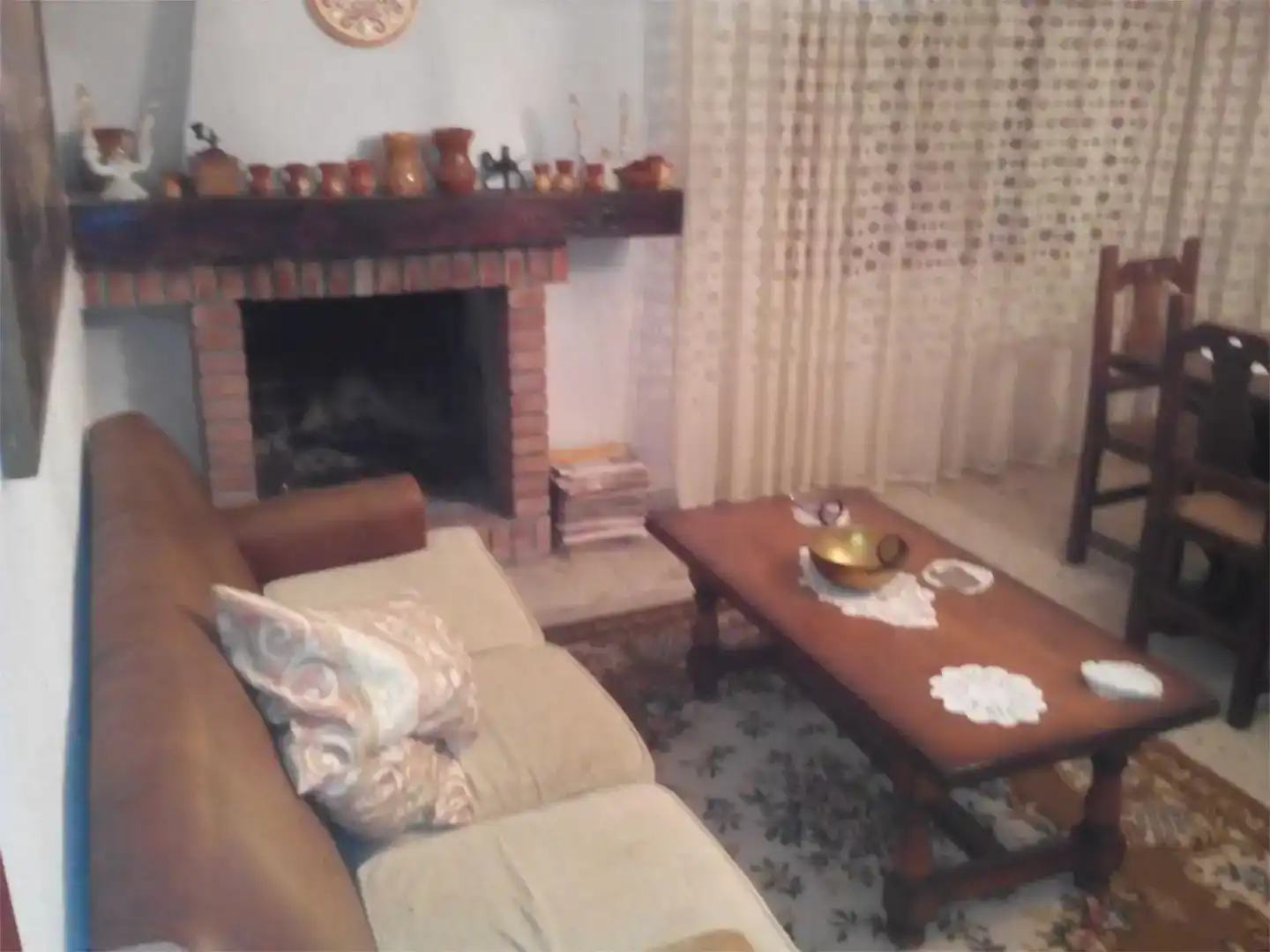 Living room of Flat for sale in Traspinedo  with Private garden and Furnished