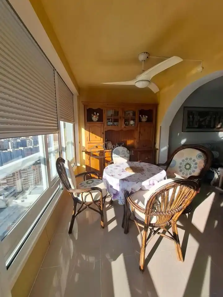 Esszimmer von Wohnung zum Verkauf in Villajoyosa / La Vila Joiosa mit Klimaanlage, Terrasse und Abstellraum