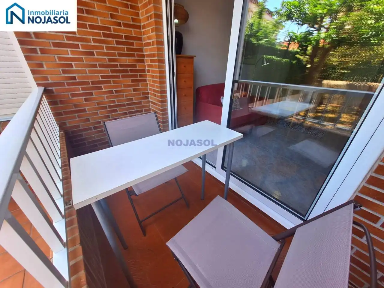 Terrassa de Apartament de lloguer en Noja amb Calefacció, Jardí privat i Terrassa