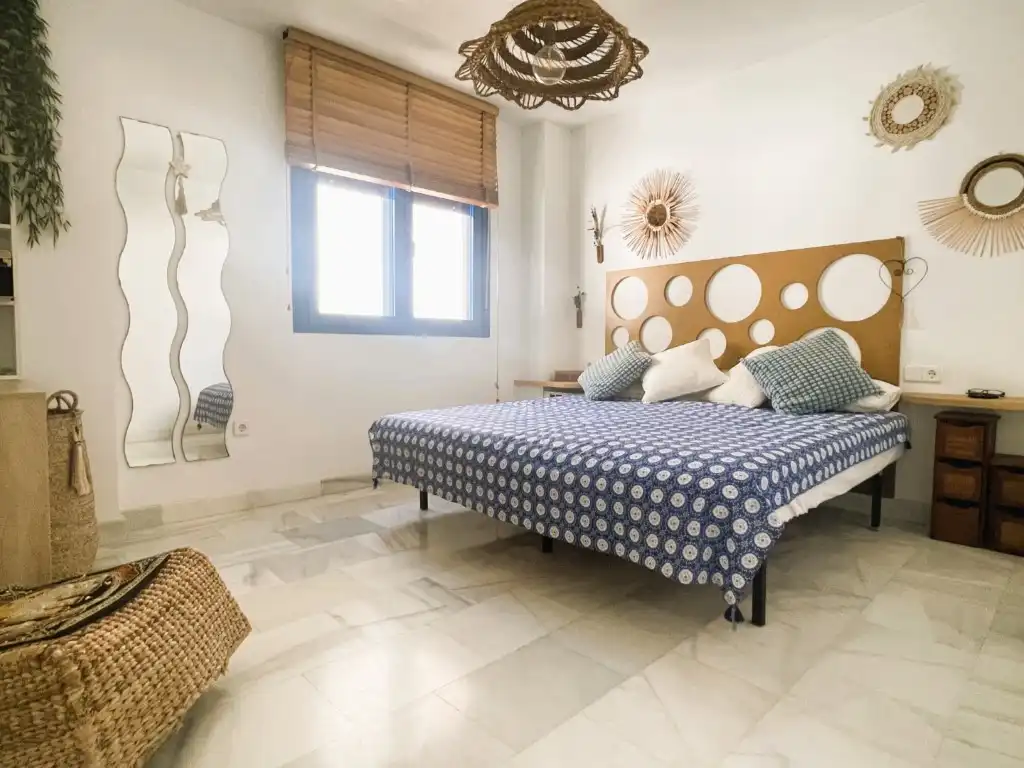 Dormitori de Apartament en venda en Garrucha amb Aire condicionat i Piscina comunitària