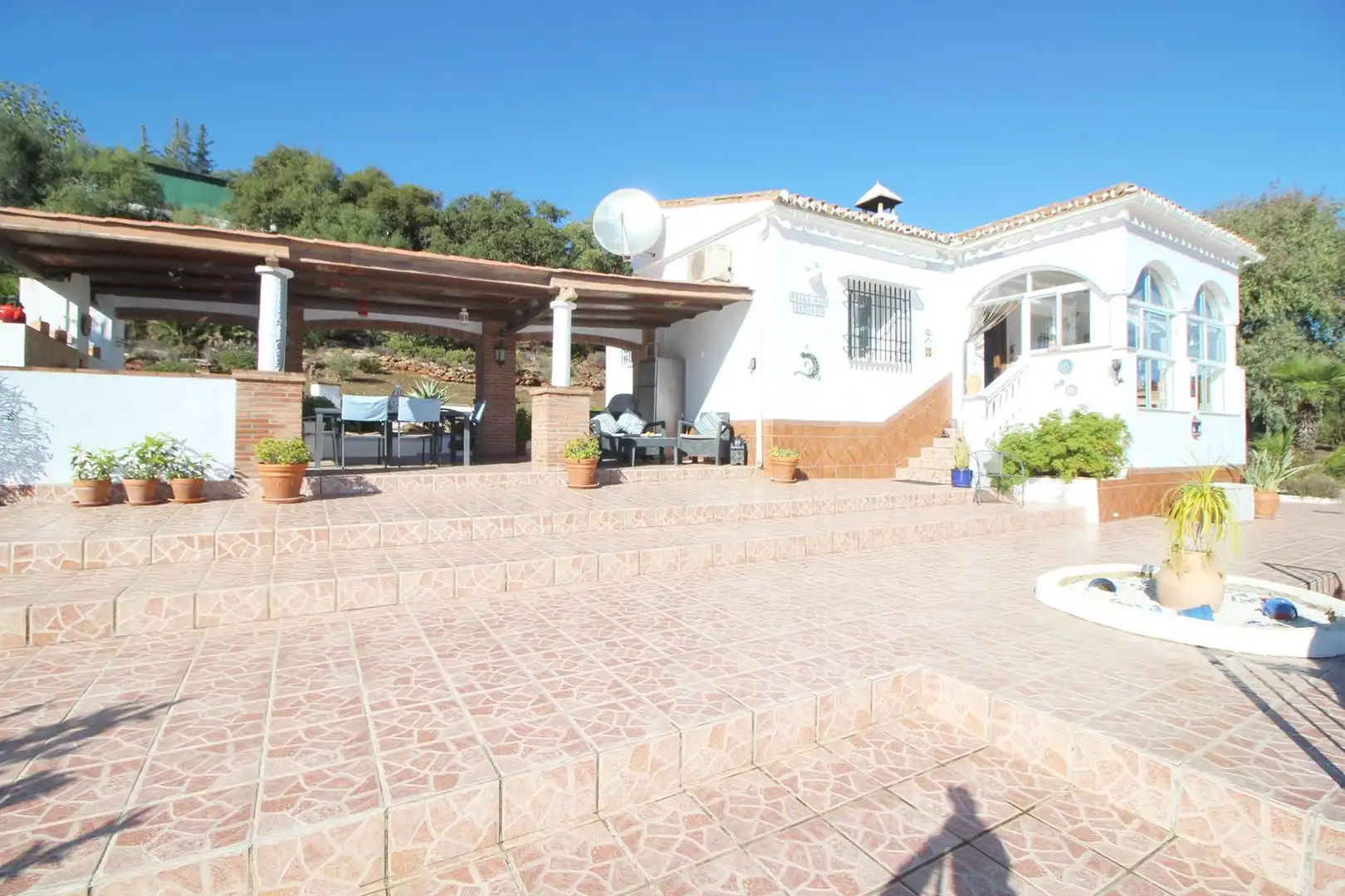 Vista exterior de Casa o chalet en venta en Almogía con Aire acondicionado, Calefacción y Jardín privado