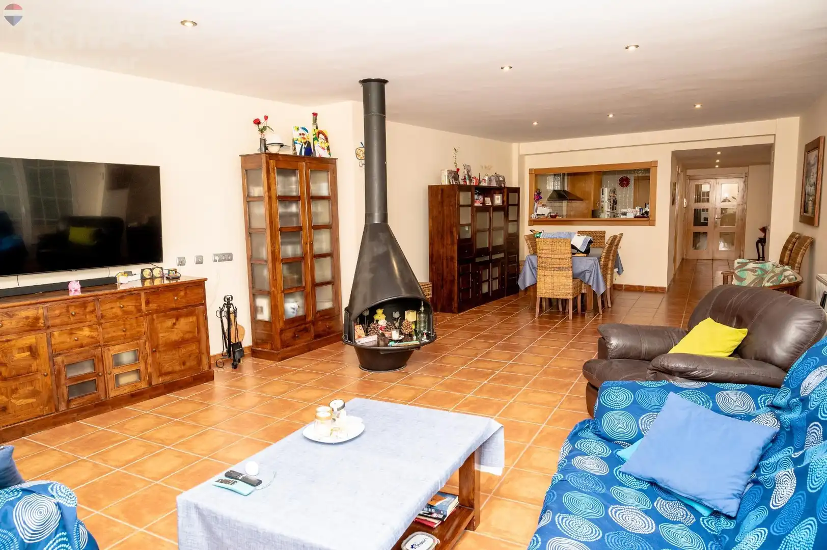 Sala de estar de Casa o chalet en venta en Alfafara con Terraza
