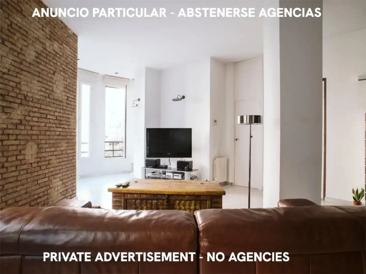 Sala de estar de Piso en venta en  Valencia Capital con Aire acondicionado y Balcón