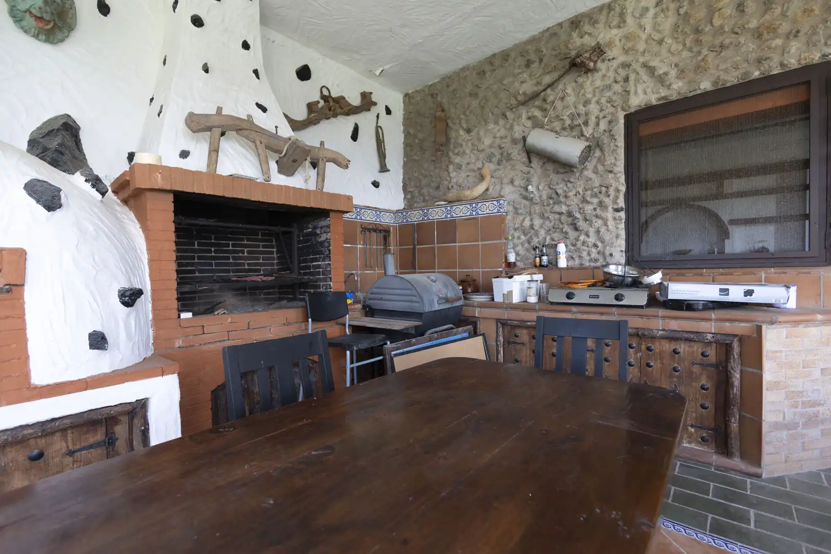 Cocina de Finca rústica en venta en San Juan de la Rambla con Terraza