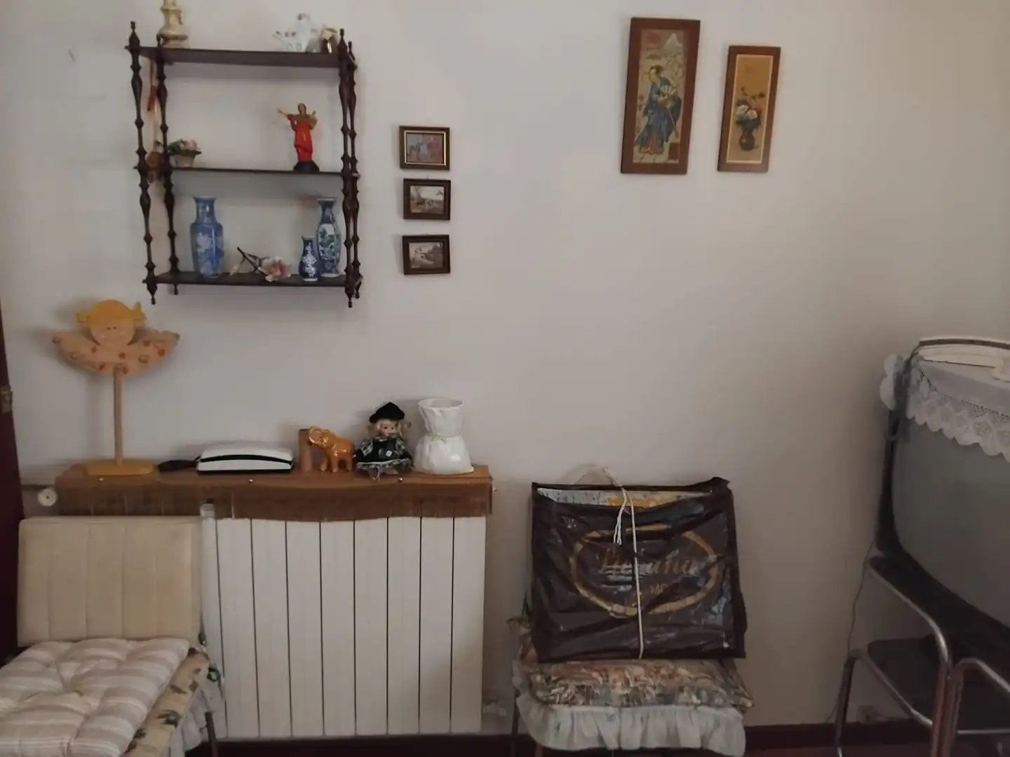 Sala d'estar de Pis en venda en Palencia amb Calefacció, Parquet i Terrassa