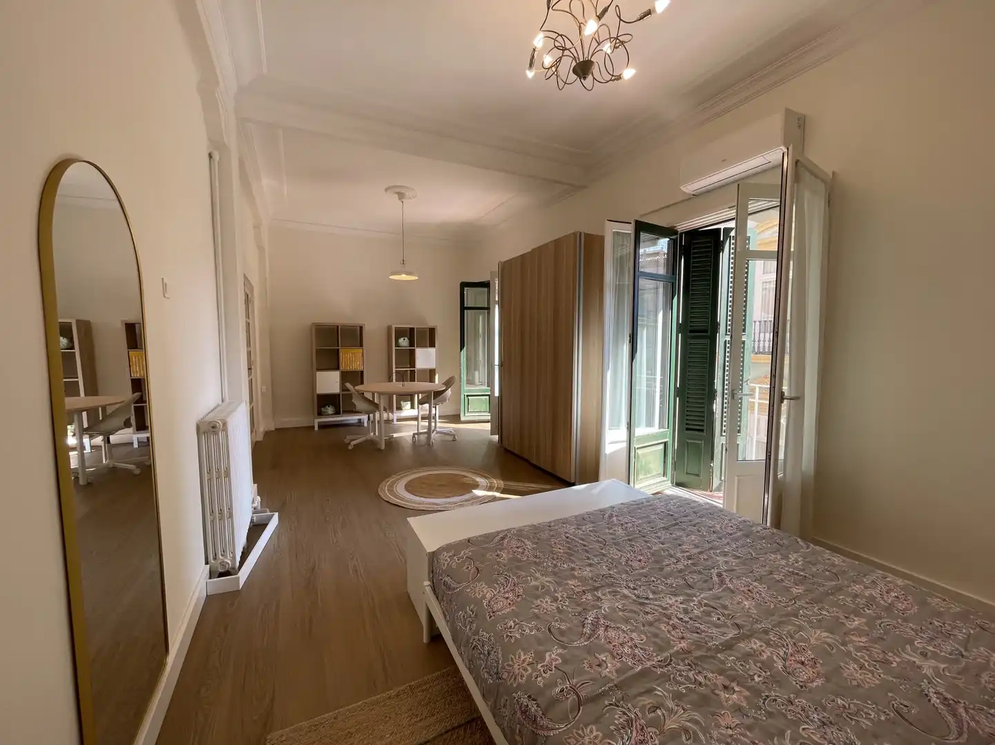 Habitación de Piso de alquiler en Valencia con Aire acondicionado, Calefacción y Parquet