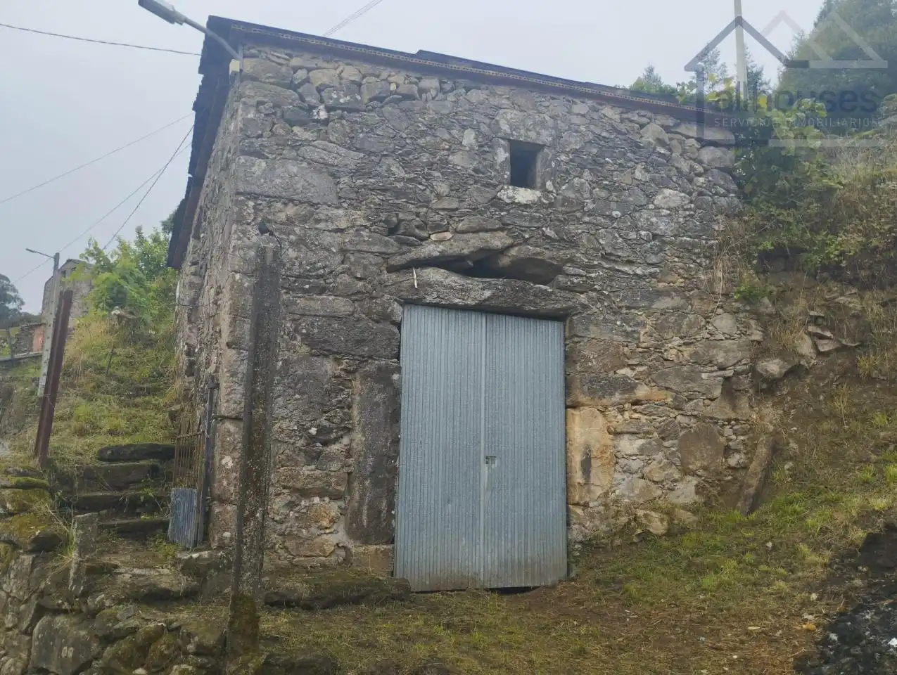 Vista exterior de Finca rústica en venta en Oia con Calefacción, Jardín privado y Terraza