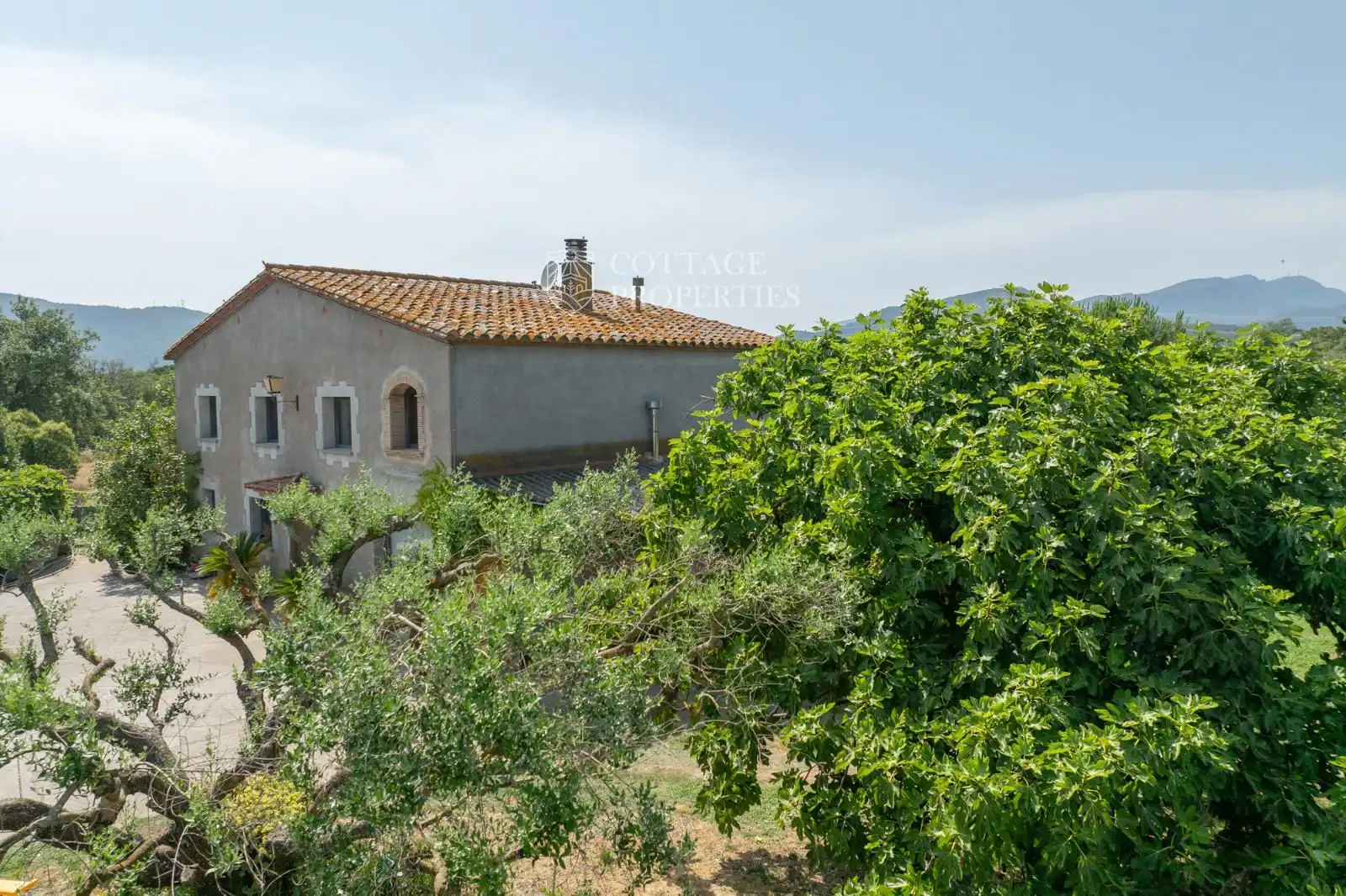 Vista exterior de Finca rústica en venda en Sant Gregori amb Calefacció, Terrassa i Piscina