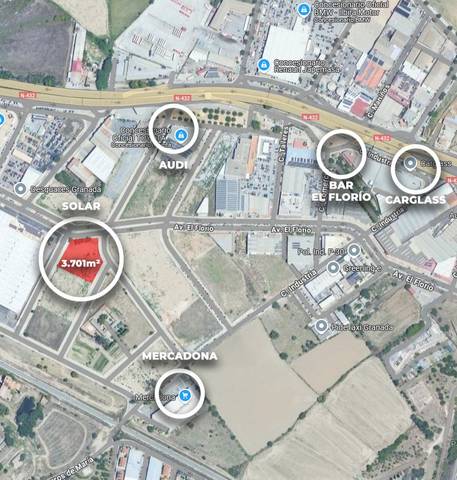 Terreno industrial en Alquiler en Avenida El Florío en Angustias - Chana - Encina