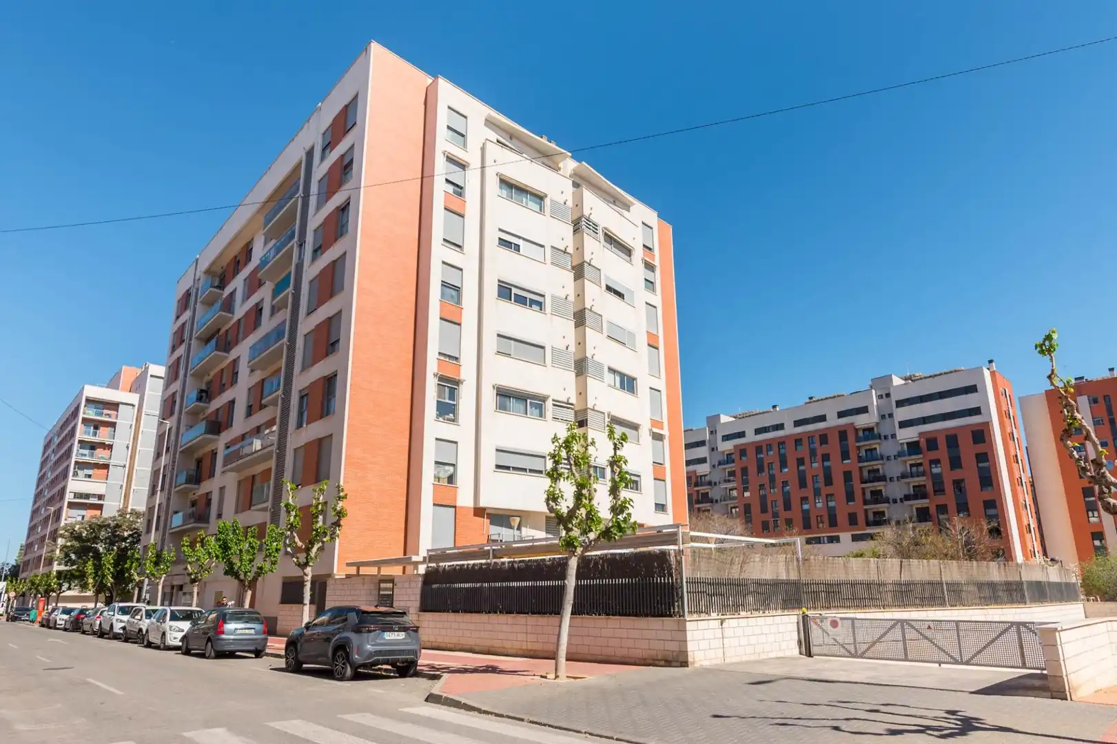Vista exterior de Piso de alquiler en  Murcia Capital con Aire acondicionado, Jardín privado y Amueblado