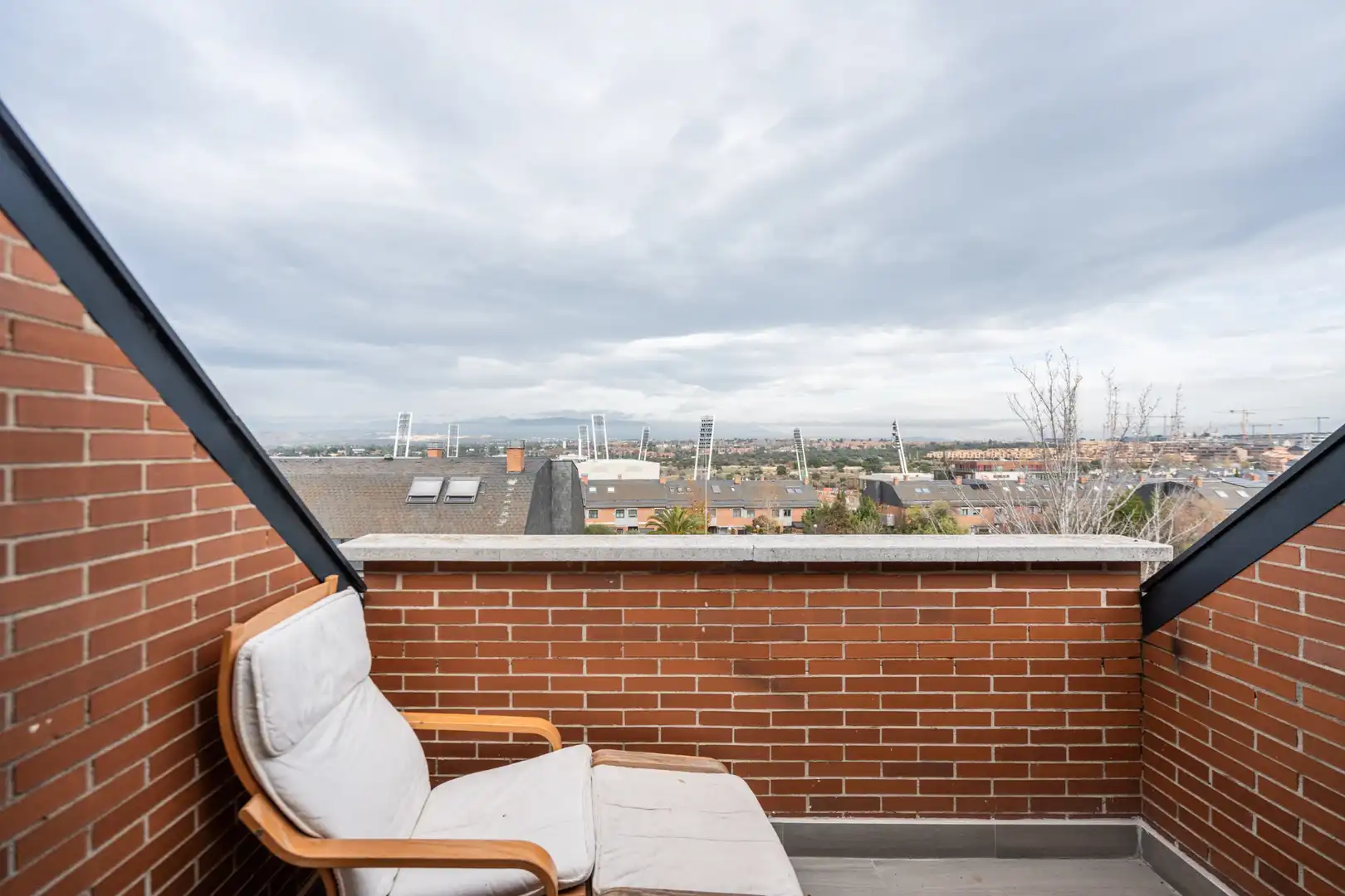 Terraza de Casa adosada en venta en Las Rozas de Madrid con Aire acondicionado, Calefacción y Jardín privado