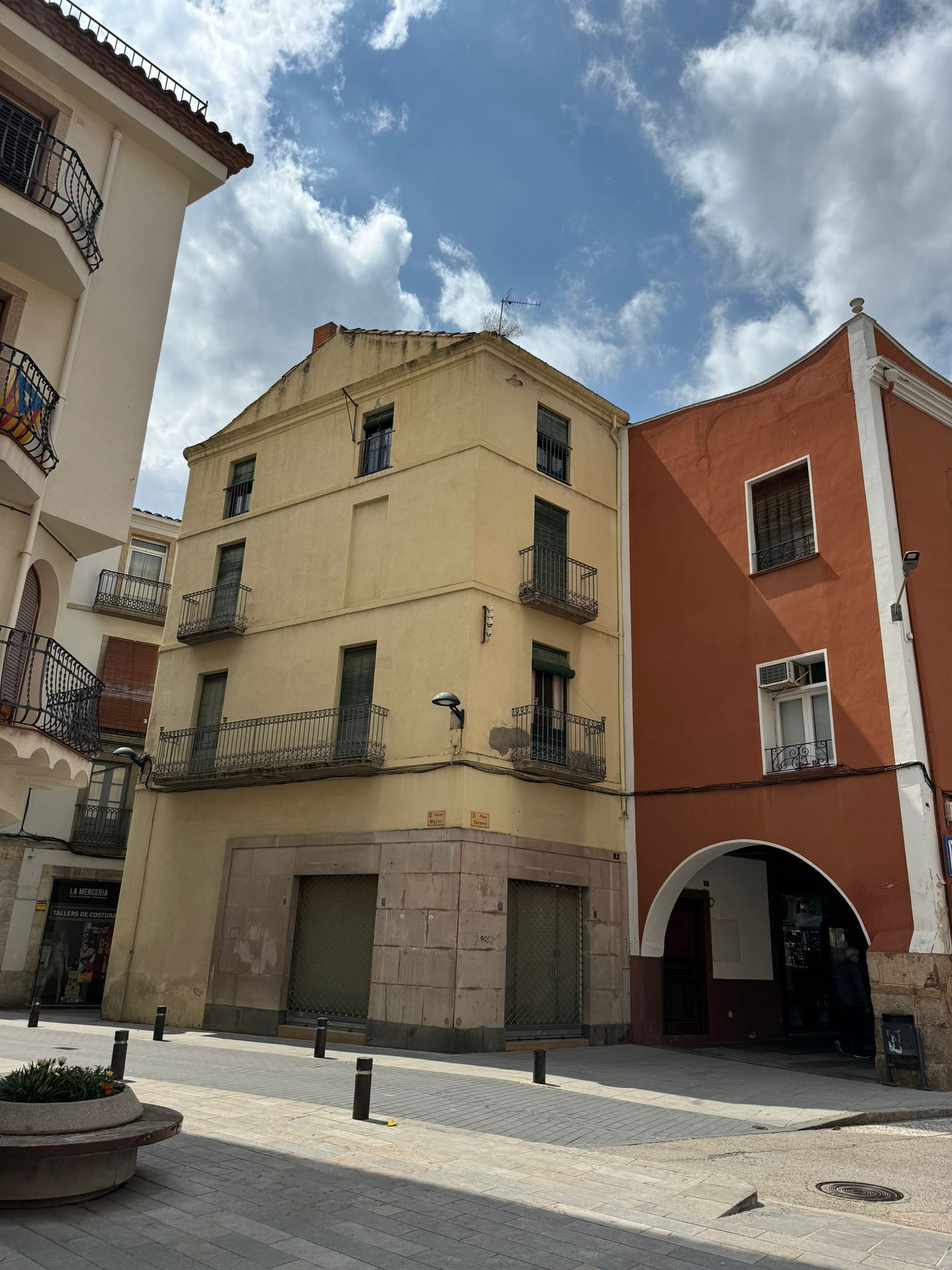 Vista exterior de Finca rústica en venda en Santa Coloma de Farners amb Calefacció i Terrassa