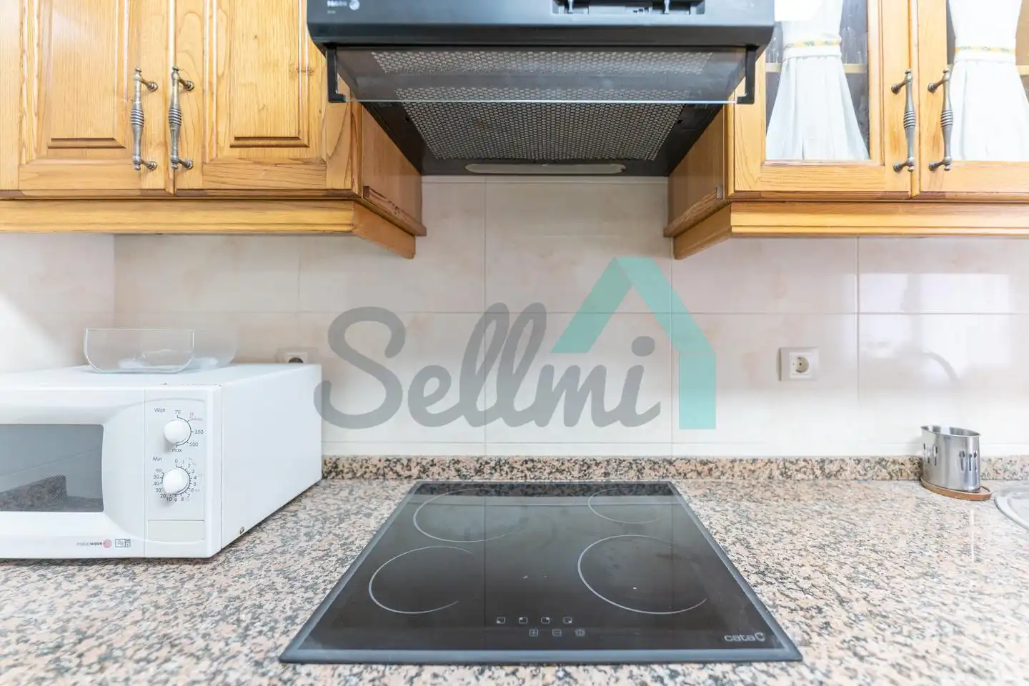 Cocina de Piso de alquiler en Gijón  con Calefacción y Amueblado