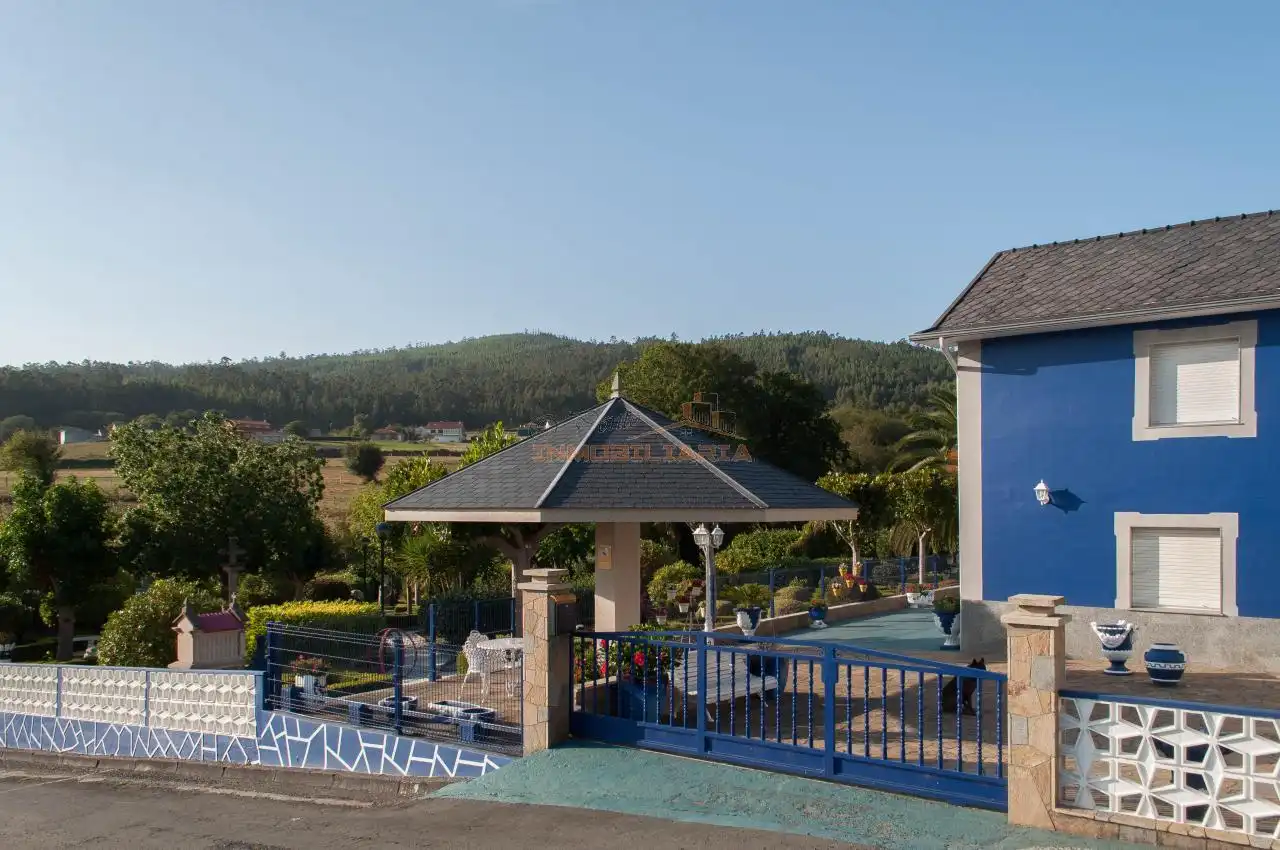 Vista exterior de Casa o chalet en venta en San Sadurniño con Calefacción, Jardín privado y Terraza