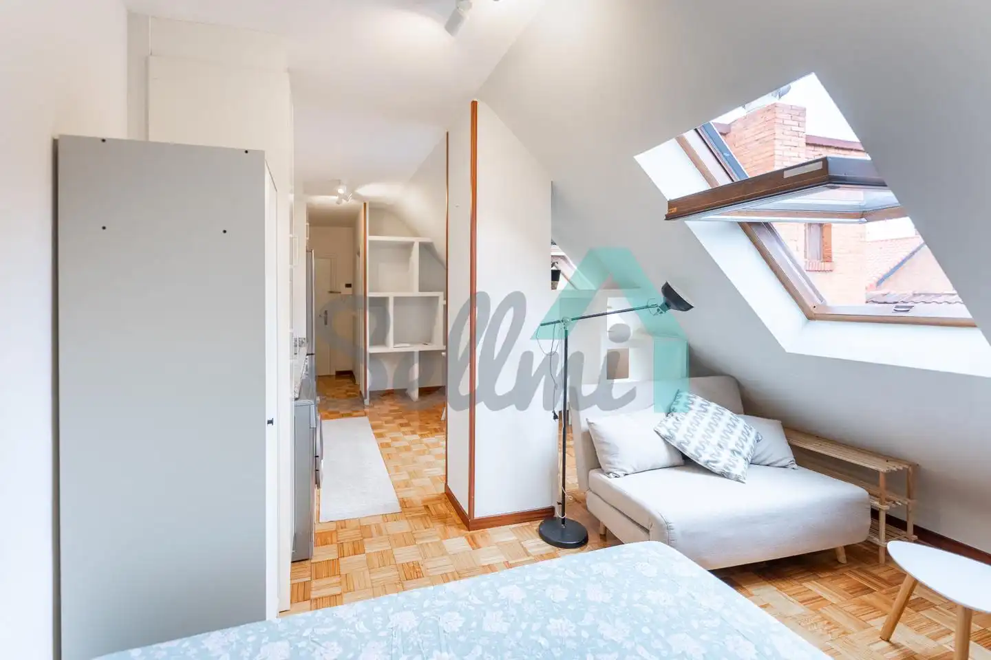 Bedroom of Flat for rent in Oviedo   with Parquet flooring and Furnished
