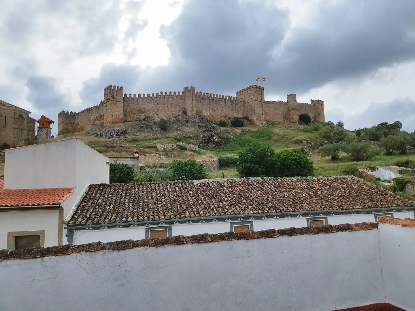 Exterior view of Duplexes for sale in Santa Olalla del Cala  with Terrace
