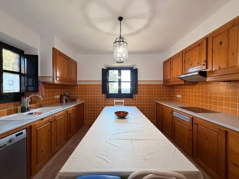 Cocina de Casa o chalet en venta en Garrigoles con Jardín privado, Terraza y Trastero