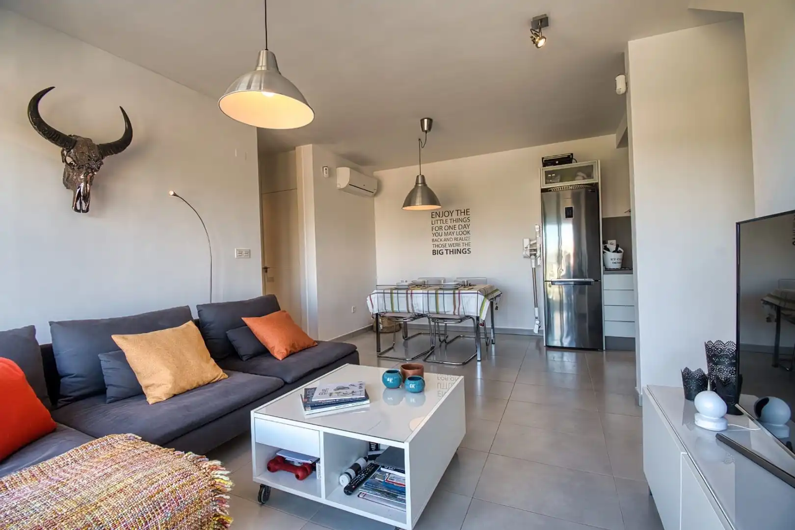 Sala d'estar de Àtic en venda en Pilar de la Horadada amb Aire condicionat, Calefacció i Terrassa