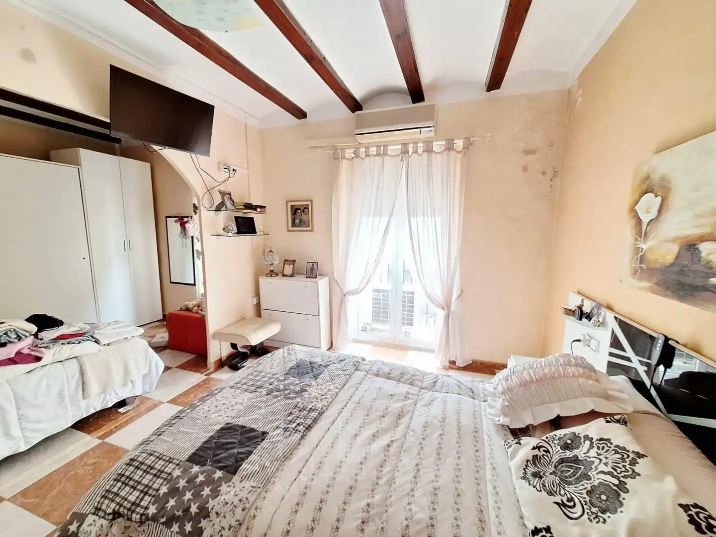 Bedroom of Houses for sale in Carcaixent  with Air Conditioner