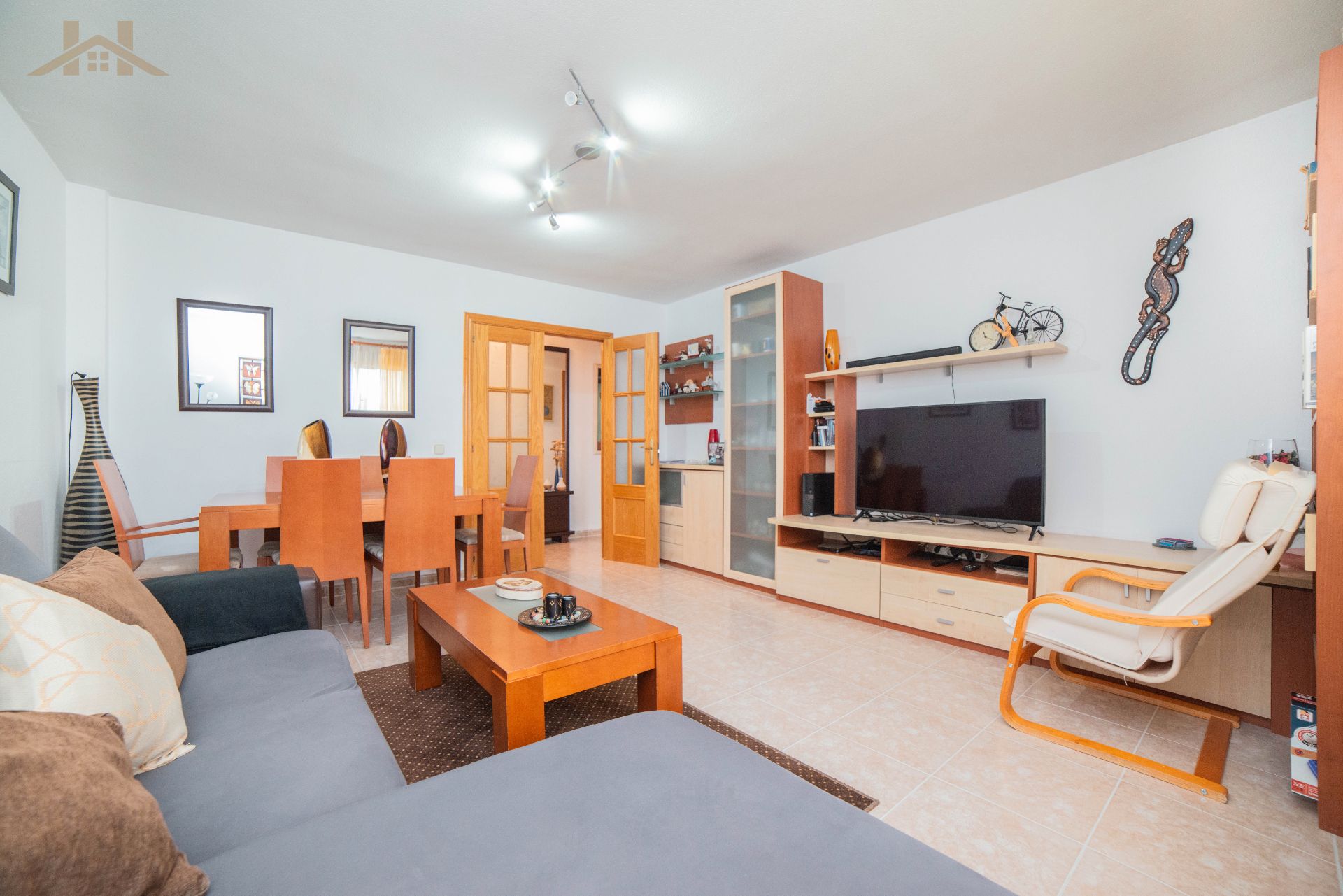 Sala d'estar de Pis en venda en Pinto amb Aire condicionat, Calefacció i Moblat